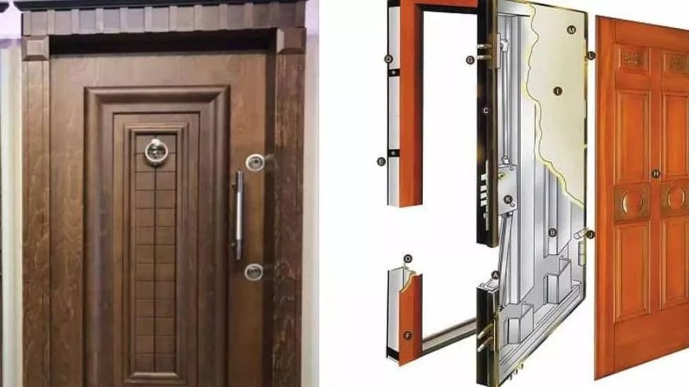 مراحل ساخت درب ضد سرقت